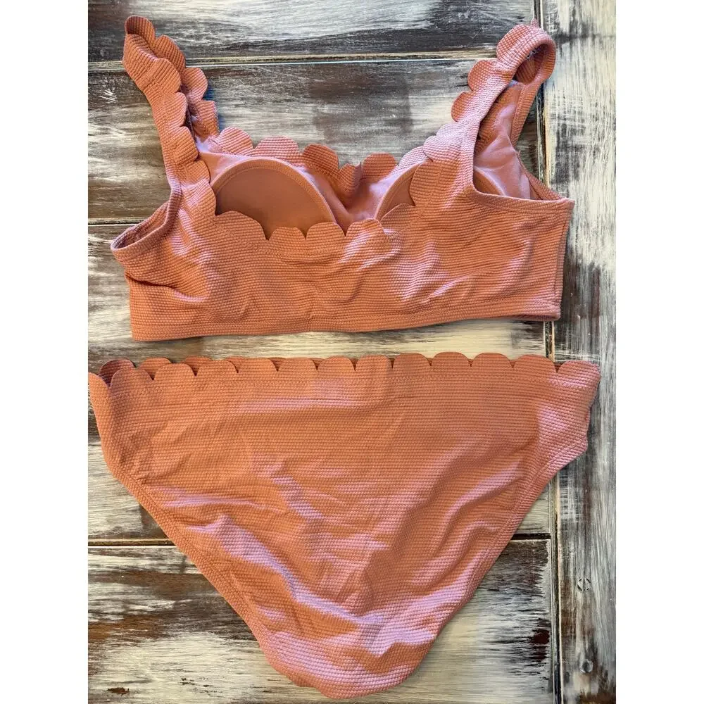 Time and Tru Dusty Pink Bikini Size Large 12-14
